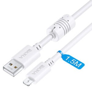 CABLE 1HORA IPHONE 1.5M CAB075 BLANCO