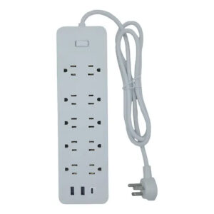 MULTICONTACTO 1HORA 10 CONTACTOS,2USB 2.4A 1TIPO C 2.4A