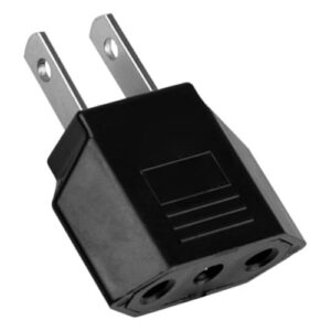 ADAPTADOR DE CORRIENTE EUROPEO A AMERICANO