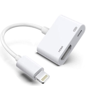 CONVERTIDOR LIGHTNING IPHONE A HDMI REQUIERE CORRIENTE