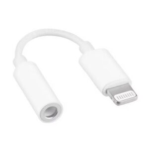 CABLE CONVERTIDOR ADAPTADOR IPHONE LIGHTNING A 3.5 HEMBRA