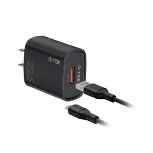 CARGADOR G-TIDE USB 22.5W + CABLE USB A V8 2.4 A CH220